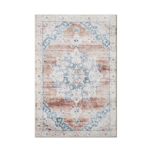 NWT Loloi Traditional Woven Indoor Rectangular Runner Spice Red Multi 20"x60" - Picture 1 of 9